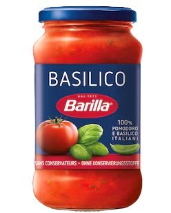BARILLA SAUCE TOMATE AU BASILIC 6X400GR