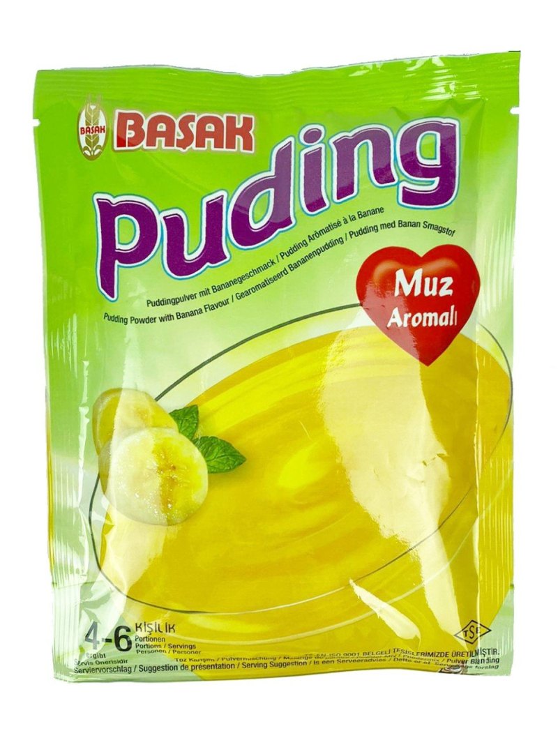 BASAK PUDDING BANANE 12X130GR