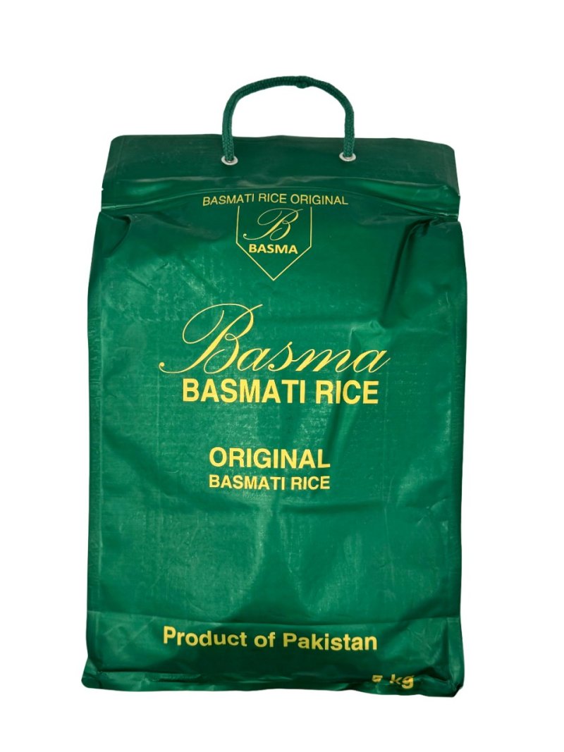 BASMA RIZ BASMATI VERT ORIGINAL 4X5KG