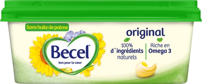 BECEL BEURRE MARGARINE 16X250GR