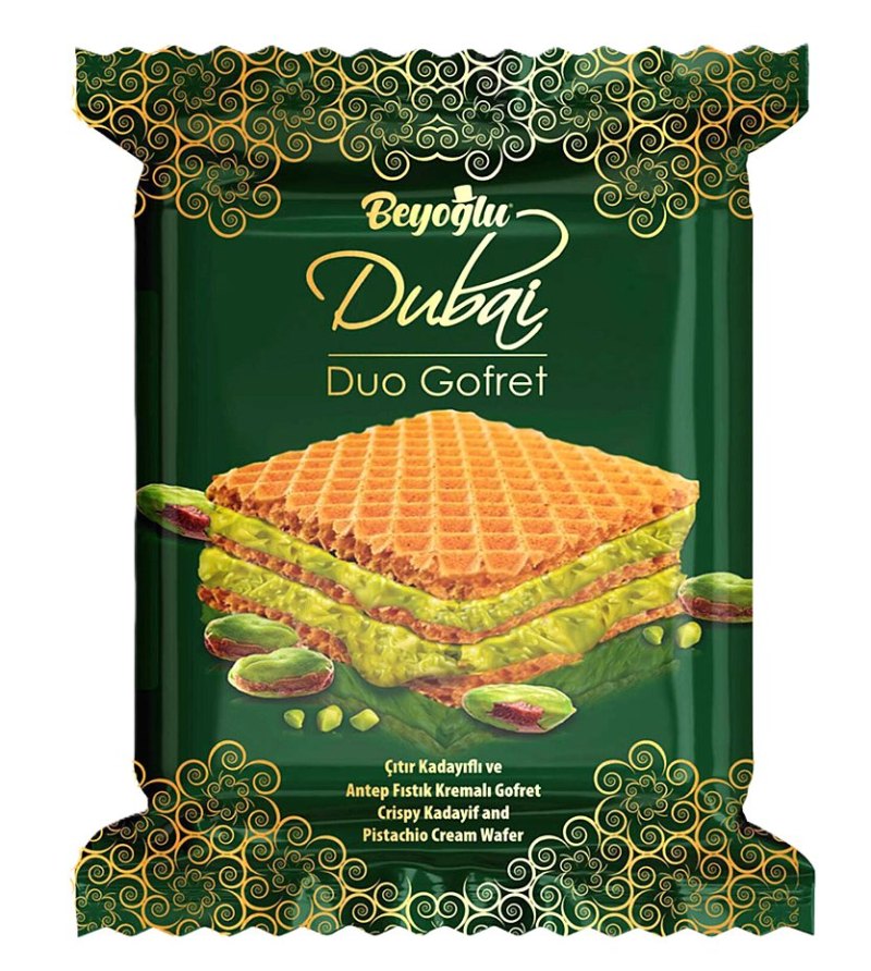 BEYOGLU DUBAI DUO GAUFRETTE 24X36GR