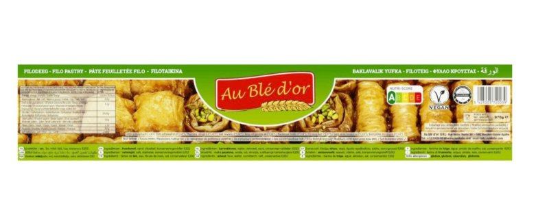 BLE DOR PATE FILO 12X970GR