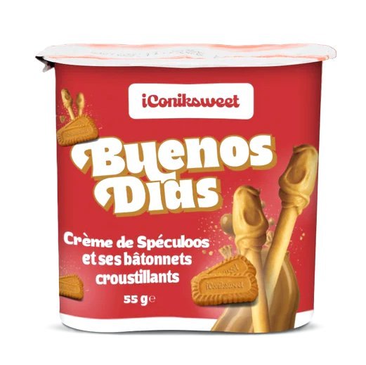 BUENOS DIAS CREME DE SPECULOOS ET BATONNETS 24X55GR