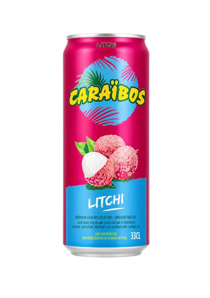 CARAIBOS LYCHEE 24X330ML