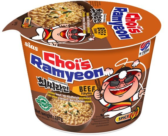 CHOI'S RAMYEON BEEF 12X107GR
