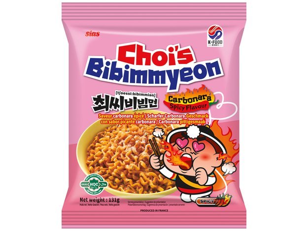 CHOI'S RAMYEON CARBONARA SPICY 20X131GR