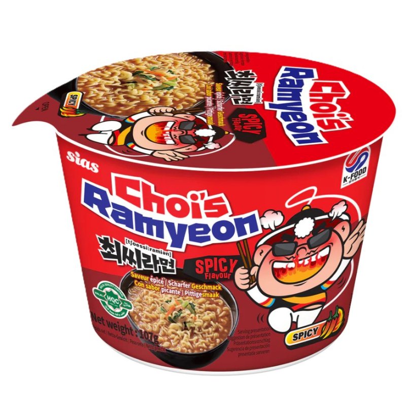 CHOI'S RAMYEON SPICY 12X107GR