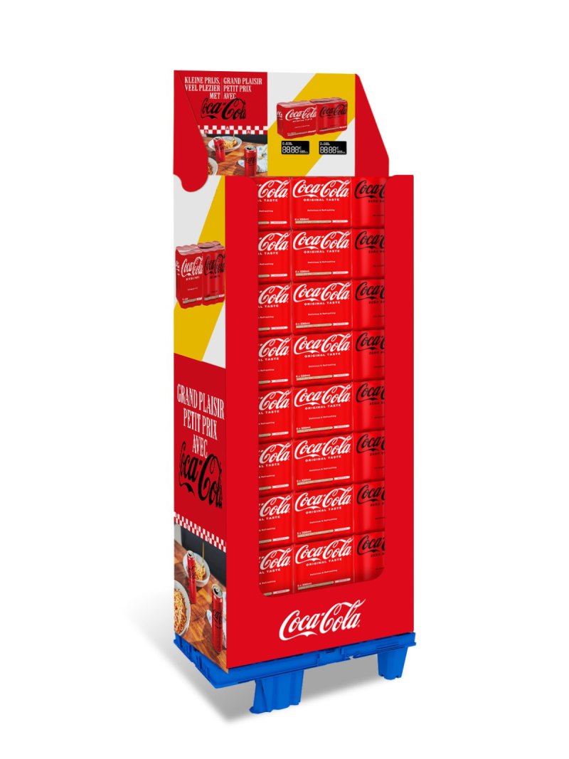 COCA COLA DISPLAY 81X(6X0,33L)
