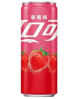 COCA COLA STRAWBERRY 24X33CL