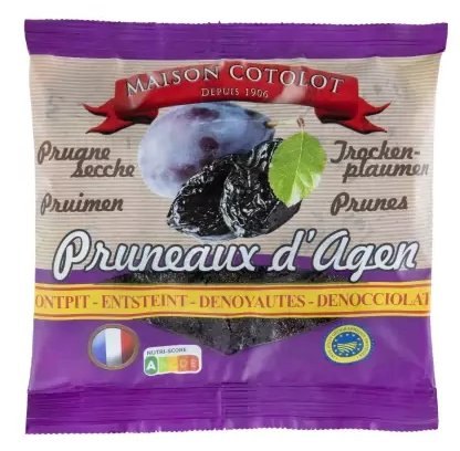 COTOLOT PRUNEAUX D'AGEN SEC DENOYAUTES 33/44 24X400GR