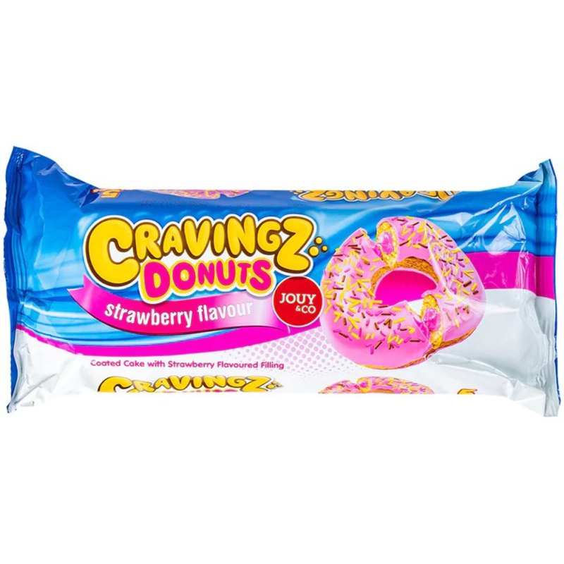CRAVINGZ DONUTS STRAWBERRY 15X(5X40GR)