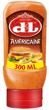 DEVOS LEMMENS SQUEEZE SAUCE AMERICAINE 12X300ML