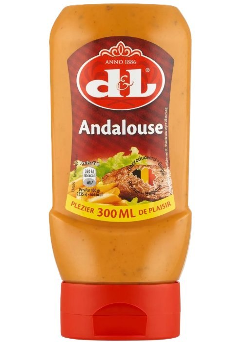 DEVOS LEMMENS SQUEEZE SAUCE ANDALOUSE 12X300ML