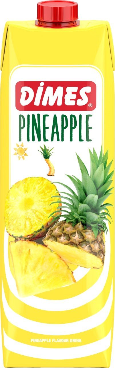 DIMES 12X1LTR JUS D'ANANAS