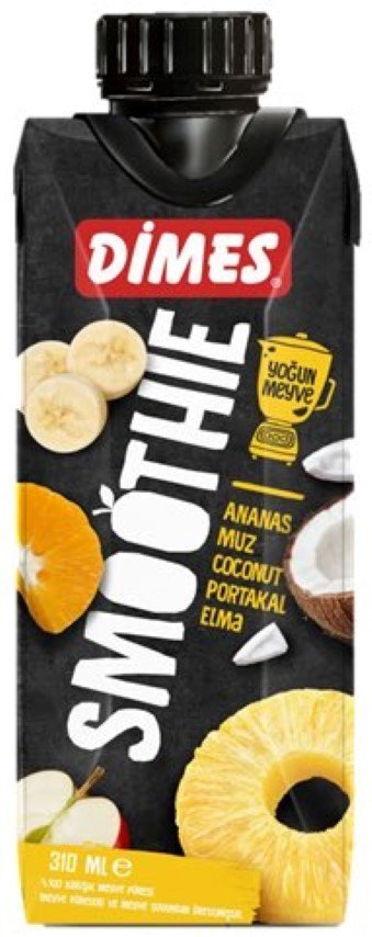 DIMES 12X310ML SMOOTHIE JAUNE