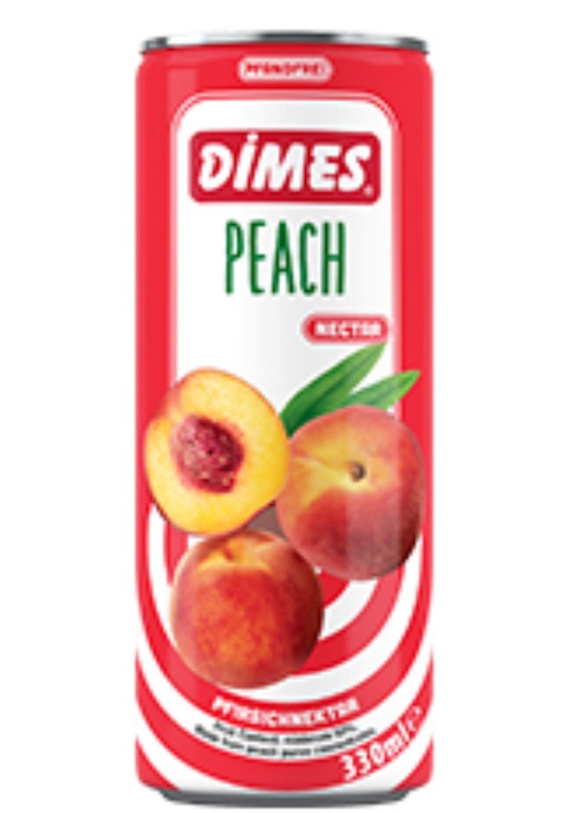 DIMES 24X33CL CANETTE JUS DE PECHE
