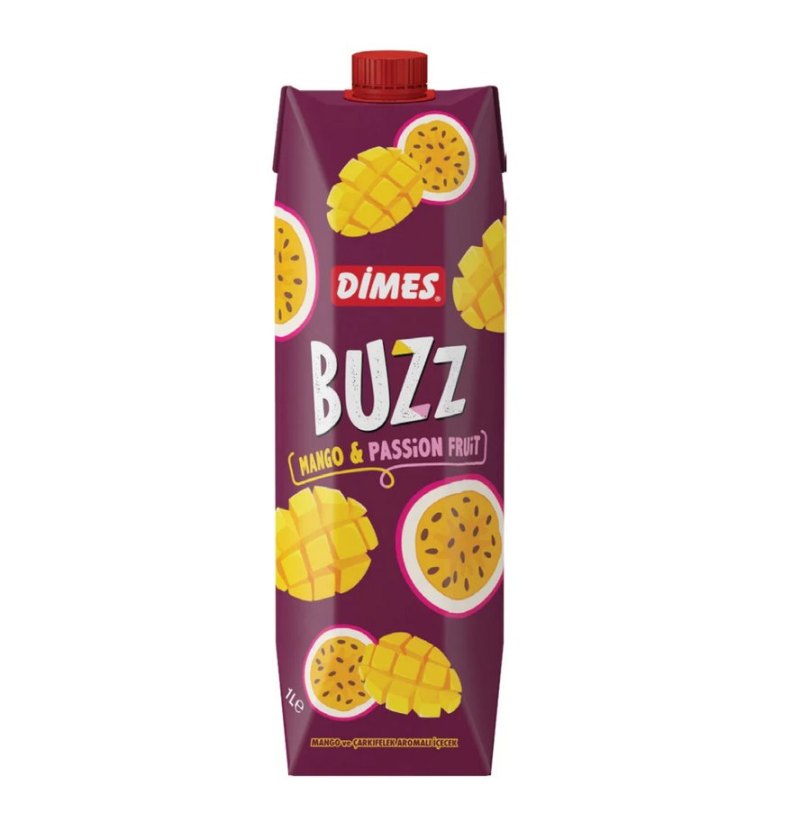 DIMES BUZZ MANGUE ET FRUIT DE LA PASSION 12X1LTR