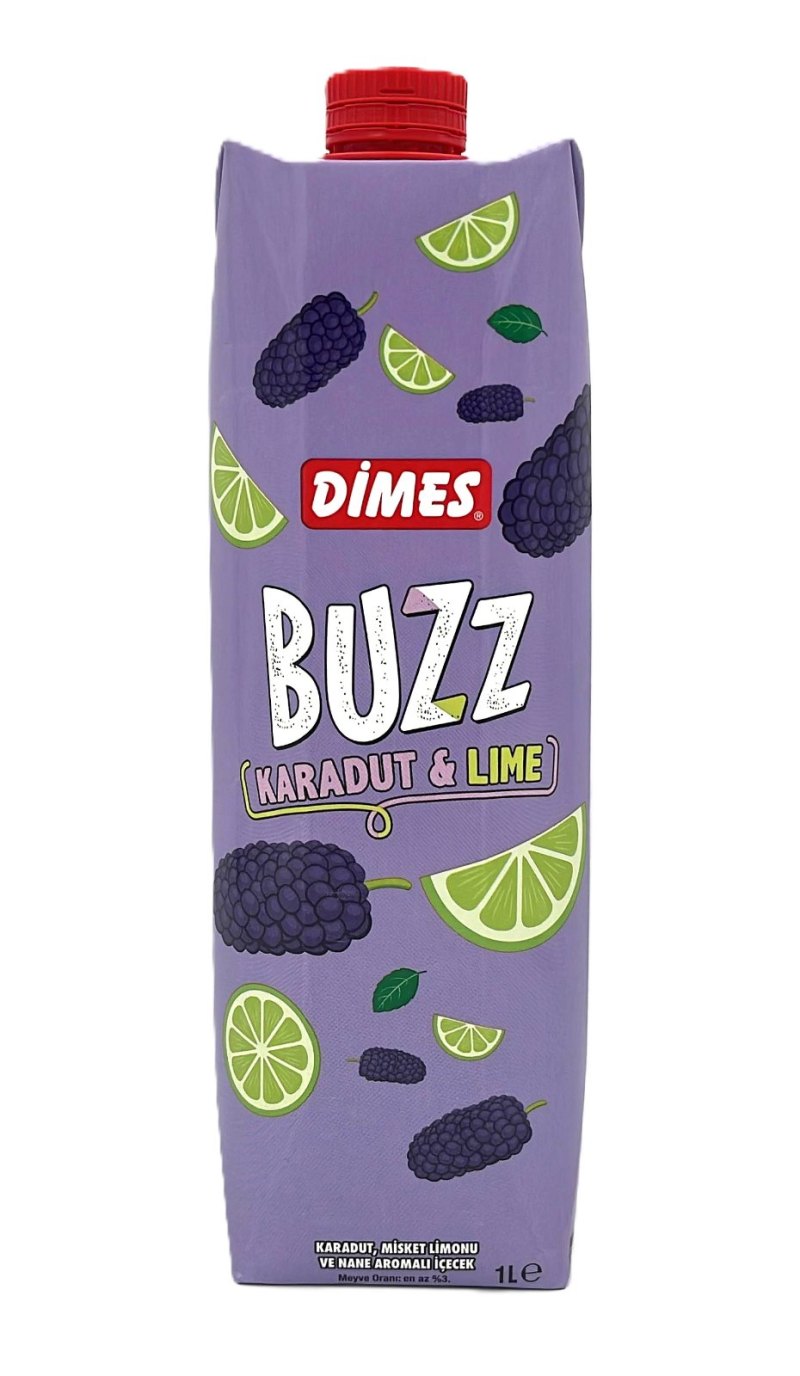 DIMES BUZZ MURE ET CITRON VERT 12X1LTR