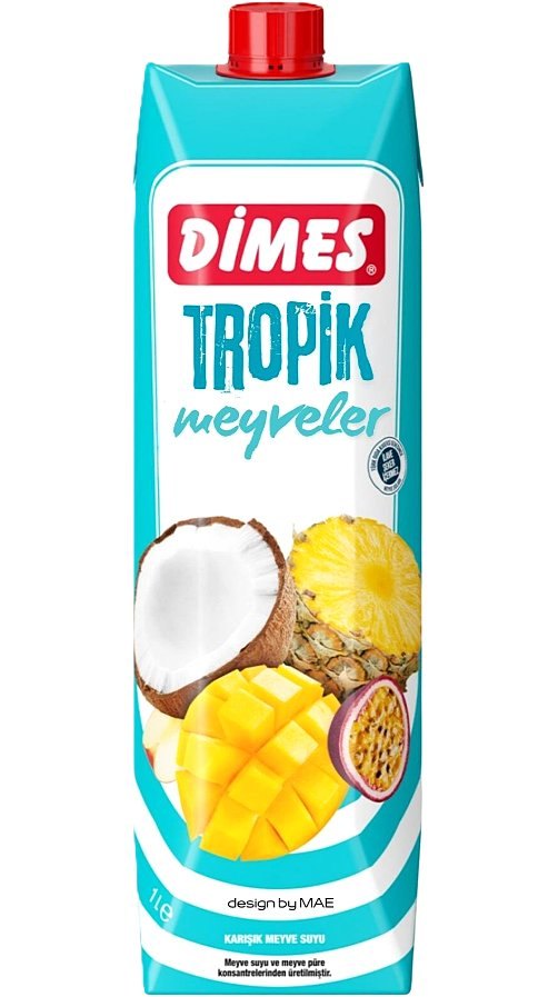DIMES JUS DE FRUITS TROPICALES 12X1LTR
