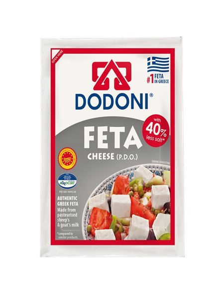 DODONI FETA MOINS 40% SEL 12X200GR
