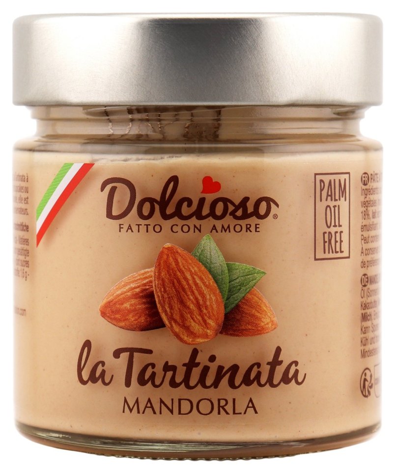 DOLCIOSO PATE A TARTINER AUX AMANDES 12X240GR