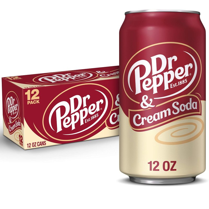 DR PEPPER CREAM SODA 12X355ML