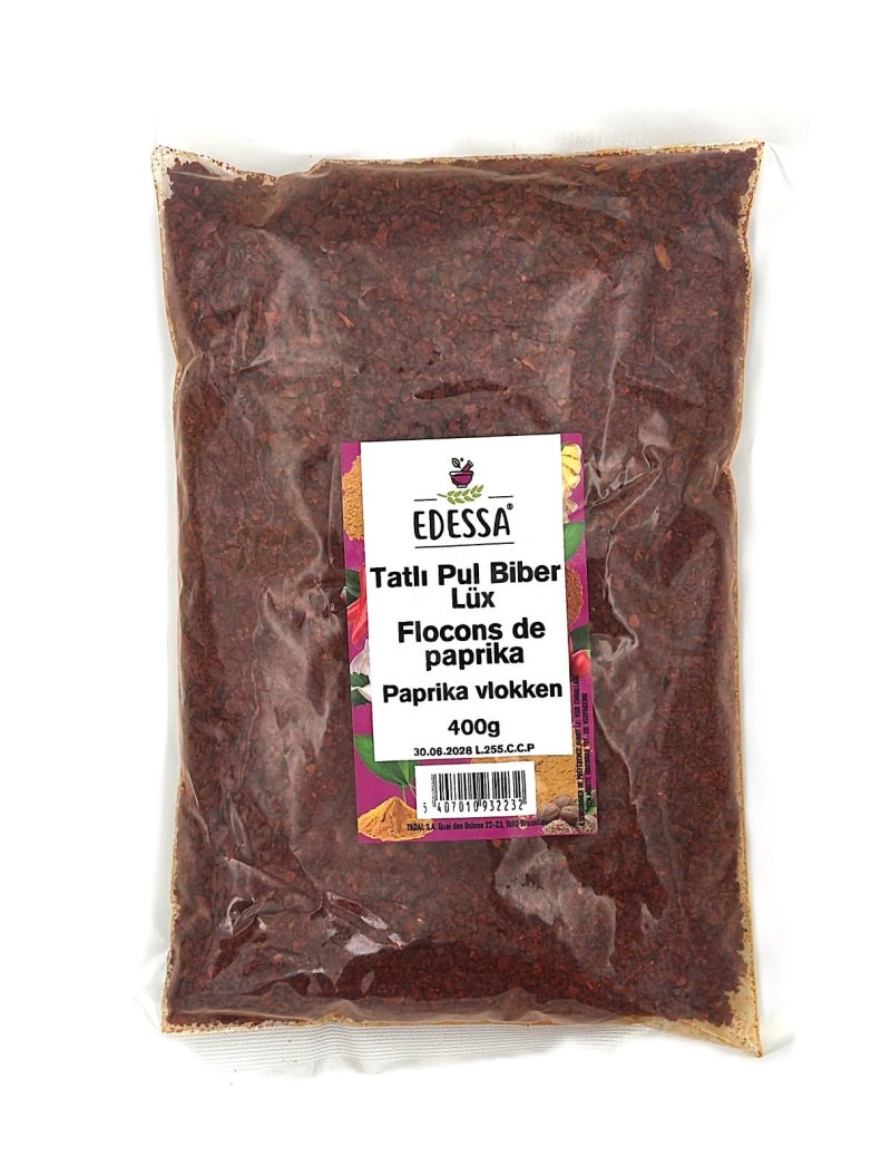 EDESSA FLOCONS DE PAPRIKA 16X400GR