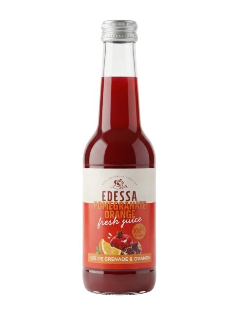 EDESSA JUS DE GRENADE ET ORANGE 100% 12X250ML