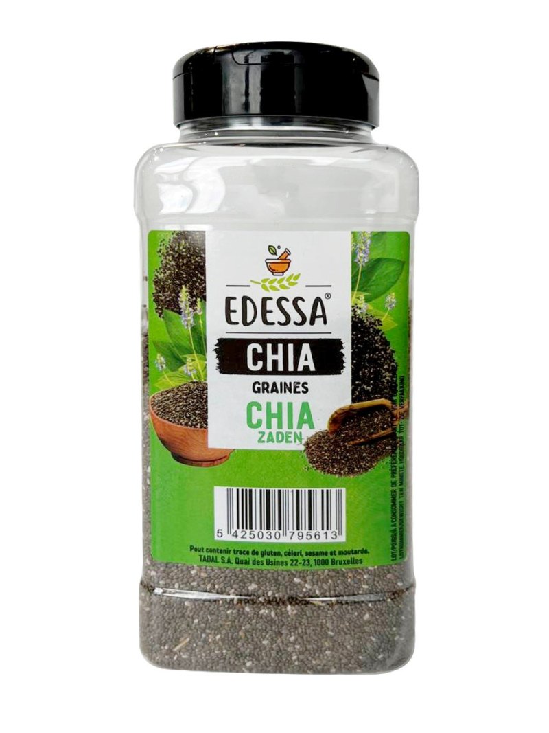 EDESSA PET LARGE GRAINES DE CHIA 6X600GR