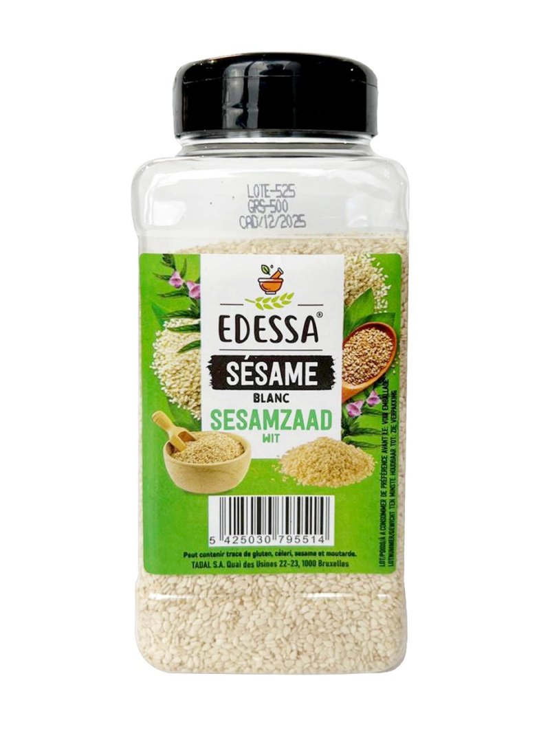 EDESSA PET LARGE SESAME BLANC 6X500GR