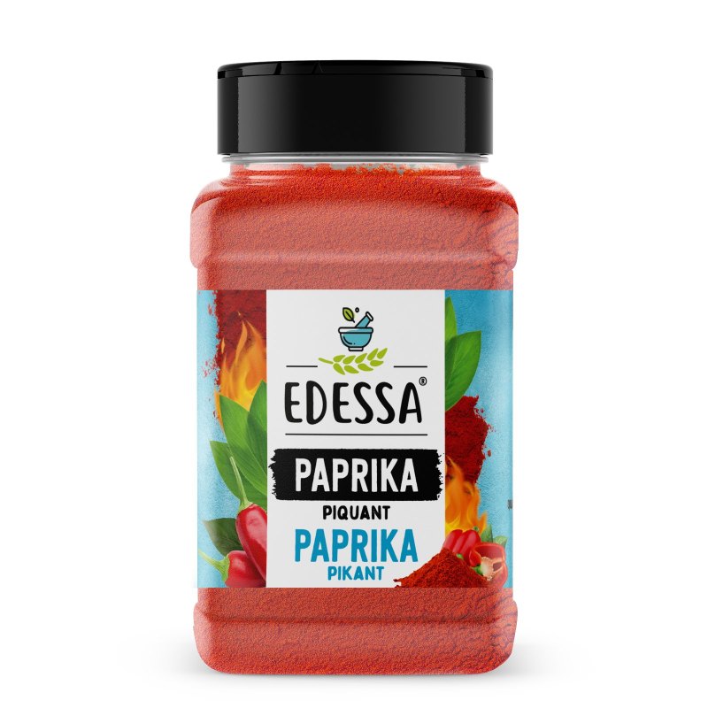 EDESSA PET MEDIUM PAPRIKA PIQUANT 12X135GR