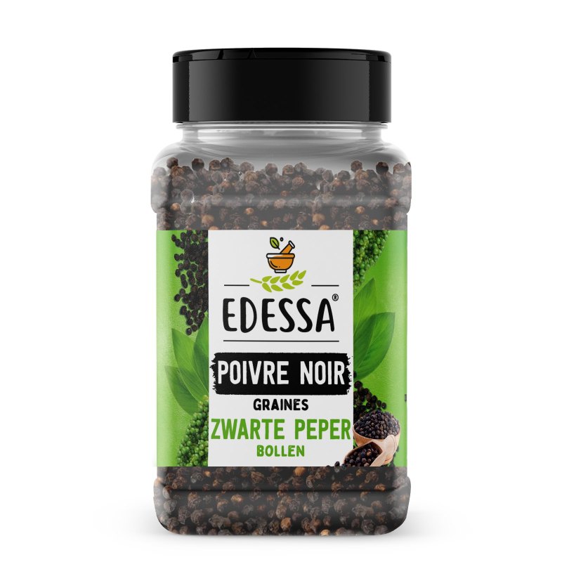 EDESSA PET MEDIUM POIVRE NOIR GRAINS 12X150GR